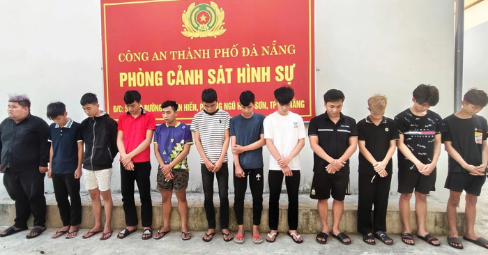 Đà Nẵng bắt giữ nhóm thanh niên mang hung khí gây hoang mang đường phố