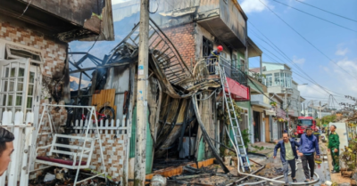 Đà Lạt: Hỏa hoạn đã xảy ra tại khu vực Ba Toa