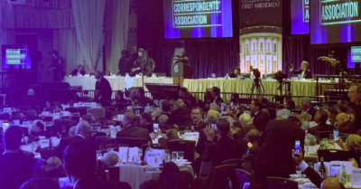 Sơ tán Tổng thống Trump sau vụ nổ súng tại khách sạn Washington Hilton