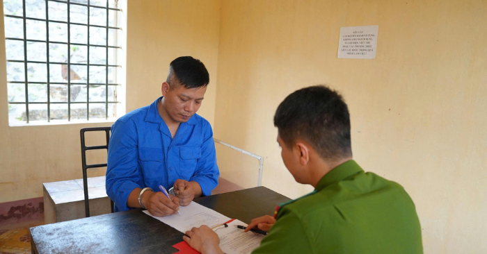 Bùi Toàn Thắng bị bắt sau khi tấn công và đốt nhà hàng