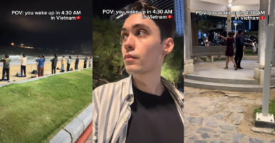 Khách quốc tế ngỡ ngàng trước nhịp sống sáng sớm tại Việt Nam