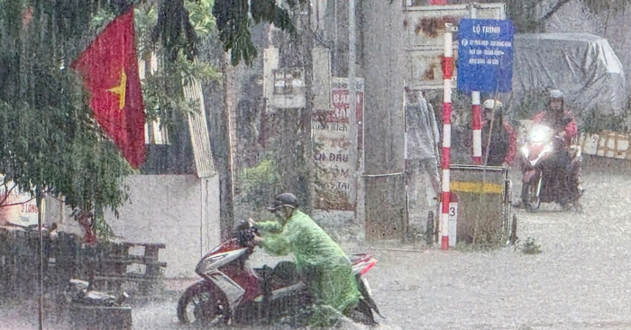 mưa lớn miền Bắc