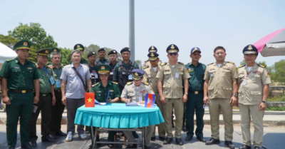 Cửa khẩu Dinh Bà: Tiếp nhận 226 người lao động từ các cơ sở Campuchia