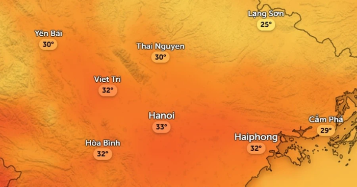 Nắng nóng miền Bắc: Hà Nội sắp chạm mức nhiệt 43 độ C kéo dài