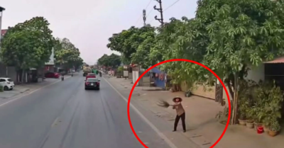 Cô gái Hải Phòng thoát chết sau khi bị xe ben đẩy 500m