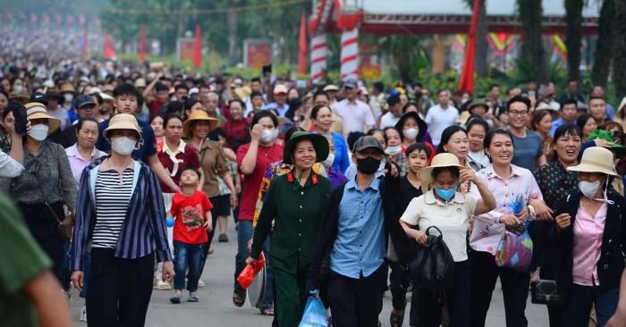 Phú Thọ ghi nhận 6,5 triệu lượt khách dịp Giỗ Tổ Hùng Vương