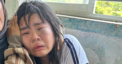 Quảng Ngãi: Nữ sinh lớp 7 bị nhóm nam sinh lớp 9 hành hung ngay trước cổng trường