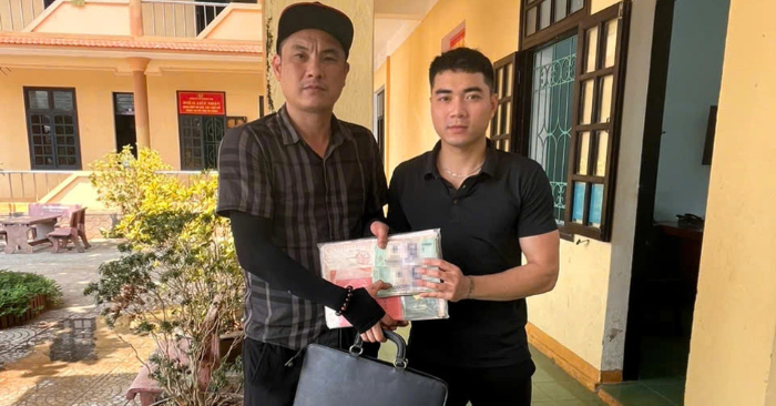 nhặt được 350 triệu đồng