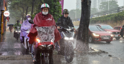 Thời tiết Việt Nam có mưa dông và các cảnh báo cực đoan