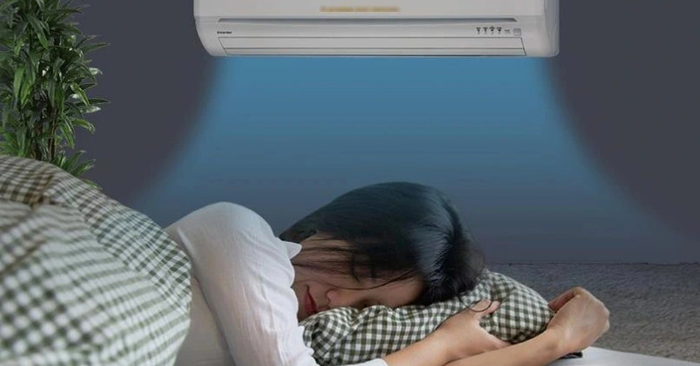 Nằm điều hòa sai cách gây mệt mỏi và ảnh hưởng xấu đến sức khỏe