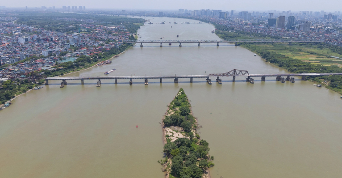 sửa chữa cầu Long Biên