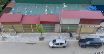 Nhà siêu mỏng ở Hà Nội mọc dày sau khi mở đường