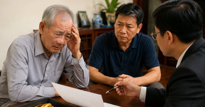 Ủy quyền thừa kế suýt mất 50 cây vàng