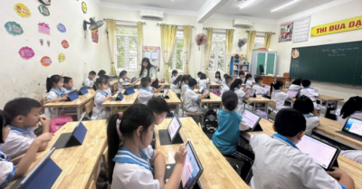 Lớp học thông minh tại Hà Tĩnh và gánh nặng chi phí