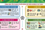 Hải Phòng cảnh báo rủi ro cá độ bóng đá World Cup