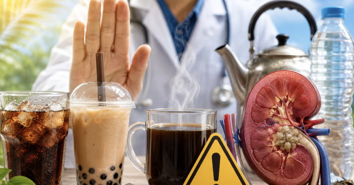 Thức uống mùa hè và những nguy cơ gây tổn thương thận thầm lặng