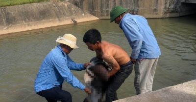 Nam thiếu niên tử vong do trượt chân xuống kênh Nông Giang tại Nghệ An