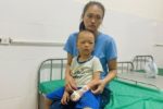 Xót xa bé trai 3 tuổi chống chọi nhiều bệnh hiểm nghèo