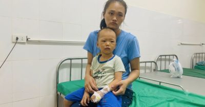 Xót xa bé trai 3 tuổi chống chọi nhiều bệnh hiểm nghèo