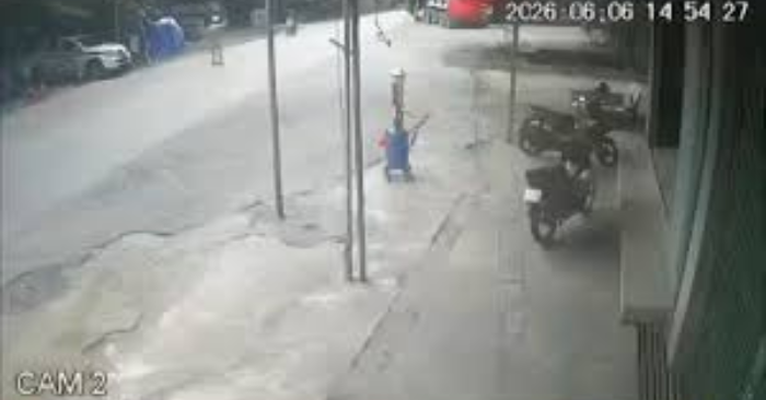 Trung tá CSGT Phú Thọ bị 2 thanh niên ma túy tông trúng