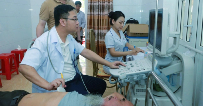 Khám sàng lọc ung thư cho hơn 400 người dân tại xã Lương Sơn