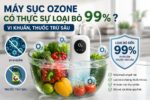 Máy sục ozone và thực hư khả năng loại bỏ vi khuẩn trên thực phẩm