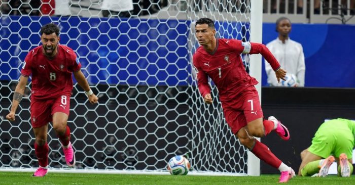 Ronaldo xác lập kỷ lục ghi bàn tại vòng chung kết World Cup thứ sáu