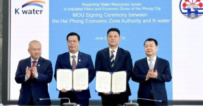 Hợp tác Hải Phòng – K-Water trong đầu tư hạ tầng các khu công nghiệp