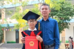 Hai cha con cứu người đuối nước trên sông Hồng