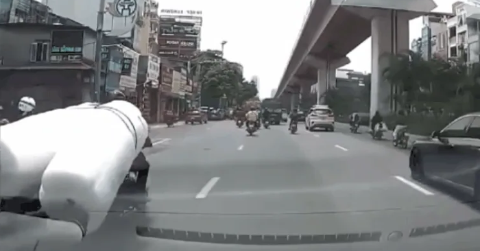 Va chạm giao thông tại Hà Nội