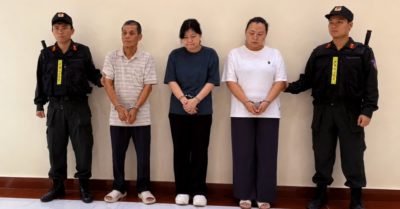 Giả xuất xứ hàng Trung Quốc, nhóm bị can trúng hơn 30 gói thầu ngành điện