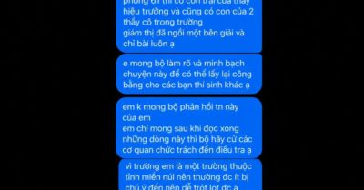 Con trai hiệu trưởng Quảng Trị dự thi phòng bị nghi có tiêu cực