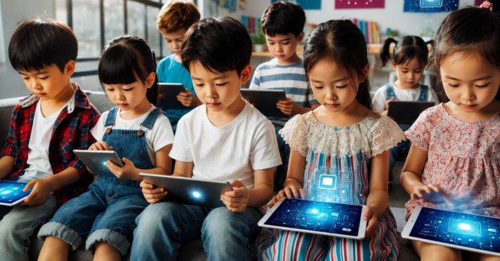 Trẻ em tiếp cận AI ngày càng sớm, đặt ra yêu cầu hoàn thiện pháp luật để bảo vệ các em trước những rủi ro trong môi trường số.