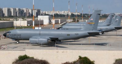 Mỹ tăng máy bay tiếp dầu tại Israel trước nguy cơ không kích lớn