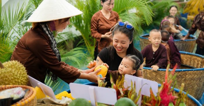 Trường mầm non Hải Phòng tái hiện miền Tây sông nước cho trẻ