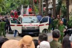 Cháy biệt thự Kiến Hưng, một người bỏng nặng thoát ra kêu cứu