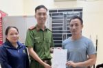 Người phụ nữ mất trí nhớ được công an đưa về nhà an toàn