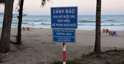 Quảng Ngãi: 5 học sinh Mỹ Khê thoát nạn giữa dòng nước xoáy