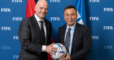 Chủ tịch FIFA trở lại với trận chung kết Đông Nam Á