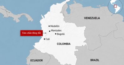 Động đất mạnh nhất một thập kỷ khiến Colombia tổn thất nặng nề