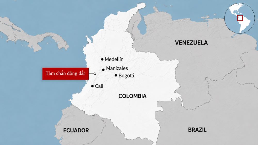 Động đất 7,4 độ tại Colombia khiến ít nhất 111 người thiệt mạng, nhiều người còn bị chôn vùi. Những thông tin đáng chú ý về thảm họa.