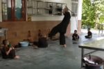 Chiếc roi bện thủ công trong vụ đánh trẻ ở chùa Bầu, Phú Thọ