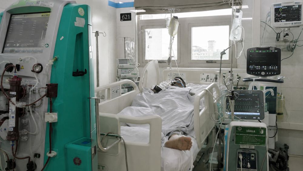 Anh Mạnh, người cha 2 con ở Thanh Hóa, không qua khỏi sau thời gian điều trị viêm cơ tim nặng tại Bệnh viện Bạch Mai.
