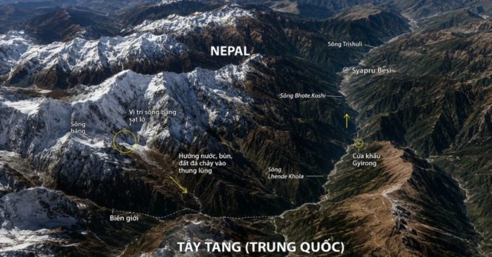 Sông băng Himalaya sụp đổ, lũ quét gây thương vong lớn ở Nepal