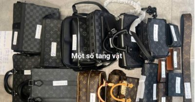 Từ cửa hàng túi giả nhãn hiệu ở Hà Nội, lộ ra cả xưởng gia công