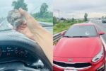 Xác định người ném đá làm vỡ kính xe trên cao tốc Hải Phòng