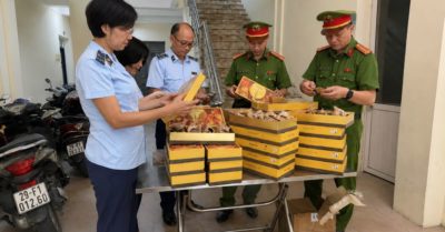 Phát hiện 200 bánh Trung thu nhập lậu ở phường Hai Bà Trưng