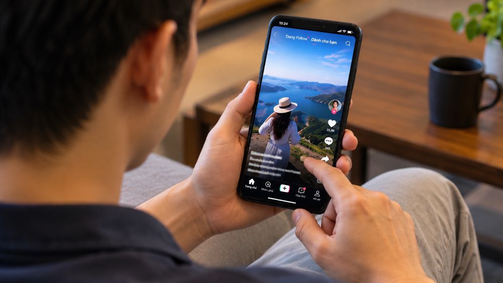 Cảnh giác khi xem video ngắn: thói quen lướt liên tục có thể ảnh hưởng khả năng tập trung và tiềm ẩn rủi ro lừa đảo, lộ thông tin cá nhân.