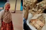 Cụ bà ăn xin 40 năm qua đời, căn phòng khóa kín hé lộ số tiền bất ngờ