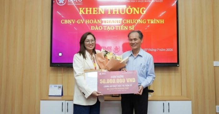 Trường Đại học Y Dược Buôn Ma Thuột áp dụng chính sách đãi ngộ đến 400 triệu đồng để thu hút thành viên chất lượng cao khối ngành sức khỏe.